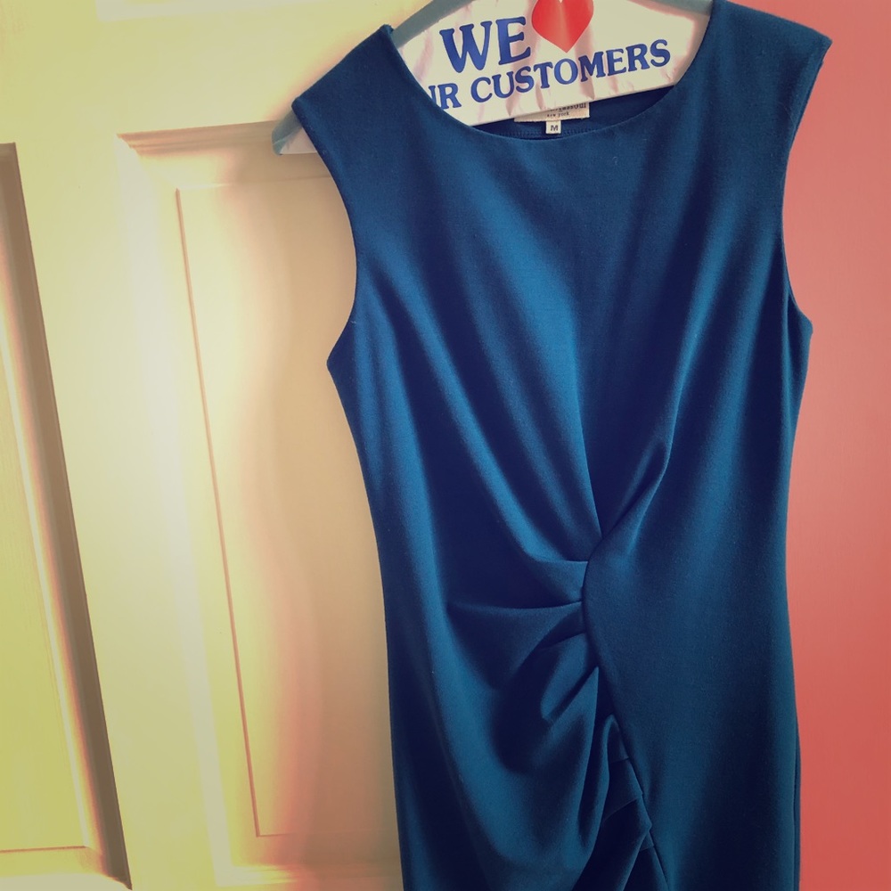 Sleeveless figure flattering dress